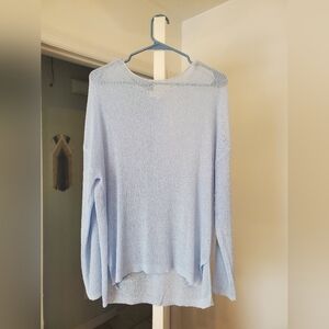 Promesa Sheer Light Blue Top